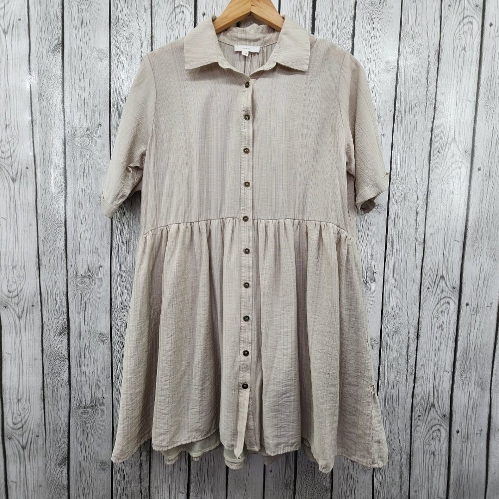 Aeom Button Front Dress